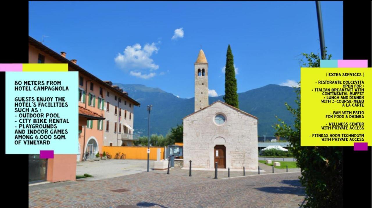 Appartamento Campagnola Mansardato Riva del Garda Buitenkant foto